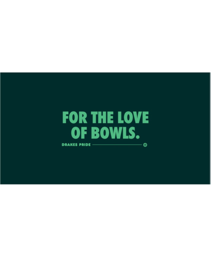 DRAKES PRIDE FOR THE LOVE OF BOWLS ULTRA ABSORB TOWEL