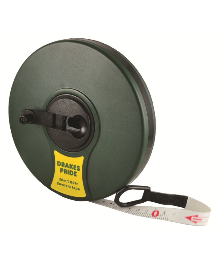 DRAKES PRIDE 100 FOOT FIBRE MEASURING TAPE